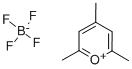 structure of CAS# 773-01-3, 2,4,6-Trimethylpyrylium Tetrafluoroborate;2,4,6-Trimethylpyrylium Tetrafluoborate;Ai3-61775