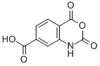 structure of CAS# 77423-14-4, 2,4-Dioxo-1h-3,1-benzoxazine-7-carboxylic Acid;2,4-DIOXO-1,4-DIHYDRO-2H-BENZO[D][1,3]OXAZINE-7-CARBOXYLIC ACID;2,4-Dioxo-2,4-Dihydro-1H-Benzo[D][1,3]Oxazine-7-Carboxylic Acid;2H-3,1-Benzoxazine-7-Carboxylic Acid, 1,4-Dihydro-2,4-Dioxo-