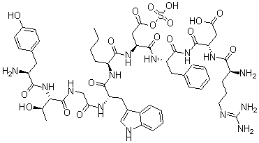 CAS#: 77568-41-3， Thr(28)-Nle(31)-Cholecystokinin (25-33)