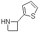 结构式 CAS# 777886-76-7, 2-(2-噻吩基)吖丁啶
