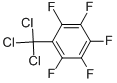 structure of CAS# 778-34-7, 1,2,3,4,5-Pentafluoro-6-(Trichloromethyl)-Benzene;PENTAFLUORO(TRICHLOROMETHYL)BENZENE;(TRICHLOROMETHYL)PENTAFLUOROBENZENE;Pentafluorobenzotrichloride