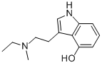structure of CAS# 77872-41-4, 3-[2-(Ethyl-Methyl-Amino)-Ethyl]-1H-Indol-4-Ol;(3-(2-Diethylaminoethyl)-1H-Indol-4-Yl) Acetate Hcl;3-[2-(ETHYL-METHYL-AMINO)-ETHYL]-1H-INDOL-4-OL;1H-Indol-4-Ol,3-[2-(Ethylmethylamino)Ethyl]-