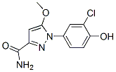 CAS#: 77935-72-9， 1-(3-Chloro-4-Hydroxyphenyl)-5-Methoxypyrazole-3-Carboxamide