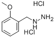 结构式 CAS# 784189-95-3, 2-甲氧基苄基肼二盐酸盐