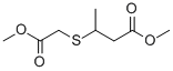 结构式 CAS# 78648-41-6, 3-[(2-甲氧基-2-氧代乙基)硫代]丁酸甲酯