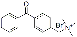 CAS#: 78697-24-2， (4-Benzoylphenyl)Methyl-Trimethylazanium Bromide
