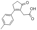 结构式 CAS# 78977-89-6, 2-[2-(4-甲基苯基)-5-氧代-1-环戊烯基]乙酸