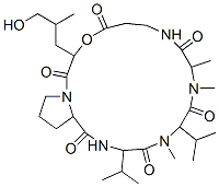 CAS#: 79385-99-2， 3-(3-Hydroxy-2-Methylpropyl)-10,11,14-Trimethyl-13,16-Di(Propan-2-Yl)-4-Oxa-1,8,11,14,17-Pentazabicyclo[17.3.0]Docosane-2,5,9,12,15,18-Hexone