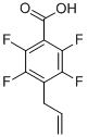 structure of CAS# 79538-02-6, 4-Allyl-2,3,5,6-Tetrafluorobenzoic Acid;4-Allyl-2,3,5,6-Tetrafluorobenzoic Acid 97%;4-Allyl-2,3,5,6-Tetrafluorobenzoicacid97%;4-ALLYL-2,3,5,6-TETRAFLUOROBENZOIC ACID