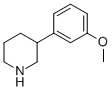 结构式 CAS# 79601-21-1, 3-(3-甲氧基苯基)-哌啶