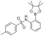 结构式 CAS# 796061-07-9, 2-(甲苯-4-磺酰基氨基)苯硼酸频哪醇酯