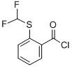 结构式 CAS# 79676-60-1, 2-(二氟甲基硫代)苯甲酰氯