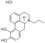 structure of CAS# 79703-31-4, S(+)-Propylnorapomorphine Hydrochloride