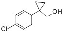 structure of CAS# 80866-81-5, 1-(4-Chlorophenyl)-1-Cyclopropanemethanol;St5406676;Zinc02539638
