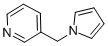 structure of CAS# 80866-95-1, 3-(Pyrrol-1-Ylmethyl)Pyridine;3-(1-Pyrrolylmethyl)Pyridine;Sbb003989;Cds1_000366