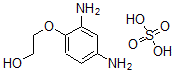 结构式 CAS# 80997-82-6, 2,4-二氨基苯氧基乙醇硫酸盐