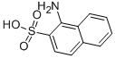 structure of CAS# 81-06-1, 1-Amino-2-Naphthalenesulfonic Acid;1-Amino-2-Naphthalenesulfonic Acid;1-Aminonaphthalene-2-Sulphonic Acid;2-Naphthalenesulfonic Acid, 1-Amino-