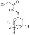 structure of CAS# 81099-48-1, N-(1-Adamantylmethyl)-2-Chloroacetamide;N-(1-Adamantylmethyl)-2-Chloro-Acetamide;N-(1-Adamantylmethyl)-2-Chloro-Ethanamide;Zinc03278167