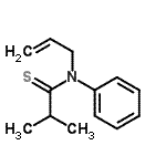 CAS#: 81114-05-8， N-Allyl-2-methyl-N-phenylpropanethioamide