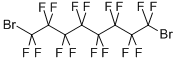 structure of CAS# 812-58-8, 1,8-Dibromoperfluorooctane;1,8-DIBROMOHEXADECAFLUOROOCTANE;1,8-Dibromoperfluorooctane 96%;1,8-Dibromoperfluorooctane96%