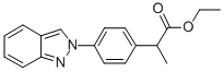 CAS#: 81265-53-4, 2-(4-(2H-Indazol-2-Yl)Phenyl)Propionic Acid Ethyl Ester
