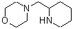 structure of CAS# 81310-58-9, 4-(2-Piperidinylmethyl)morpholine;4-(2-piperidinylmethyl)morpholine;4-(2-piperidylmethyl)morpholine;4-(piperidin-2-ylmethyl)morpholine