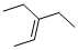 structure of CAS# 816-79-5, 3-Ethyl-2-Pentene;St5409778;2-Pentene, 3-Ethyl-;3-Ethyl-2-Pentene