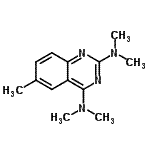 CAS#: 819082-09-2， N,N,N',N',6-Pentamethyl-2,4-quinazolinediamine