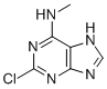 structure of CAS# 82499-02-3, 2-Chloro-N-Methyl-9H-Purin-6-Amine;(2-Chloro-7H-Purin-6-Yl)-Methyl-Amine;2-Chloro-6(Methylamino)Purine;644595_Aldrich