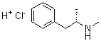 structure of CAS# 826-10-8, (+)-N,alpha-Dimethylphenethylamine hydrochloride;(2S)-N-Methyl-1-Phenyl-Propan-2-Amine Hydrochloride;Methyl-[(1S)-1-Methyl-2-Phenyl-Ethyl]Amine Hydrochloride;(+)-2-Methylamino-2-Phenylpropane Hydrochloride