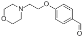 结构式 CAS# 82625-45-4, 4-(2-吗啉-4-基-乙氧基)-苯甲醛