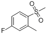 structure of CAS# 828270-62-8, 4-Fluoro-2-Methyl-1-(Methylsulphonyl)Benzene;Benzene, 4-Fluoro-2-Methyl-1-(Methylsulfonyl)-