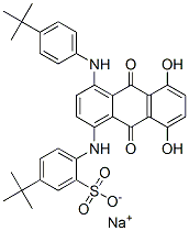 CAS#: 83006-68-2， Sodium 5-(Tert-Butyl)-2-[[4-[[4-(Tert-Butyl)Phenyl]Amino]-9,10-Dihydro-5,8-Dihydroxy-9,10-Dioxoanthracen-1-Yl]Amino]Benzenesulphonate