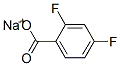 structure of CAS# 83198-07-6, Sodium 2,4-Difluorobenzoate