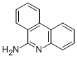 structure of CAS# 832-68-8, Phenanthridin-6-Amine;6-Phenanthridinamine;Phenanthridin-6-Ylamine;Phenanthridine, 6-Amino-