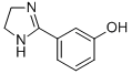 structure of CAS# 834884-99-0, 3-(4,5-Dihydro-1<I>H</I>-Imidazol-2-Yl)Phenol;3-(4,5-DIHYDRO-1H-IMIDAZOL-2-YL)PHENOL, 97