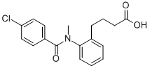 CAS#: 83626-94-2， 4-(2-(4-Chloro-N-Methylbenzamido)Phenyl)-Butyric Acid