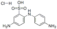 CAS#: 83732-64-3， 5-Amino-2-(4-Aminoanilino)Benzenesulphonic Acid Monohydrochloride