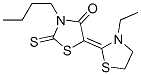 CAS#: 83783-59-9， 3-Butyl-5-(3-Ethylthiazolidin-2-Ylidene)-2-Thioxothiazolidin-4-One