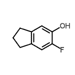 CAS 登录号：83802-73-7， 6-氟-5-茚满醇