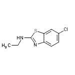 CAS 登录号：84016-92-2， 6-氯-N-乙基-1,3-苯并噻唑-2-胺