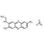 CAS#: 84145-80-2， 7-Amino-3-(ethylamino)-2-methylphenoxazin-5-ium nitrate