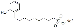 CAS#: 84176-61-4， Sodium 9-(Hydroxyphenyl)Nonanesulphonate