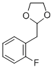 structure of CAS# 842123-94-8, 2-(1,3-Dioxolan-2-Ylmethyl)-1-Fluorobenzene;2-(1,3-DIOXOLAN-2-YLMETHYL)-1-FLUOROBENZENE