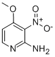 structure of CAS# 84487-08-1, 2-Amino-4-Methoxy-3-Nitropyridine