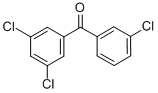 结构式 CAS# 844884-95-3, 3,3',5'-三氯二苯甲酮