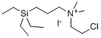 CAS#: 84584-77-0， (2-Chloroethyl)Dimethyl(3-(Triethylsilyl)Propyl)Ammonium Iodide