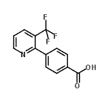 CAS#: 847446-88-2， 4-[3-(Trifluoromethyl)-2-pyridinyl]benzoic acid