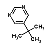 CAS 登录号：84822-63-9， 5-叔-丁基嘧啶