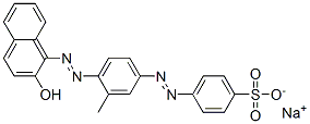 CAS#: 84852-29-9， Sodium 4-[[4-[(2-Hydroxy-1-Naphthyl)Azo]-3-Methylphenyl]Azo]Benzenesulphonate